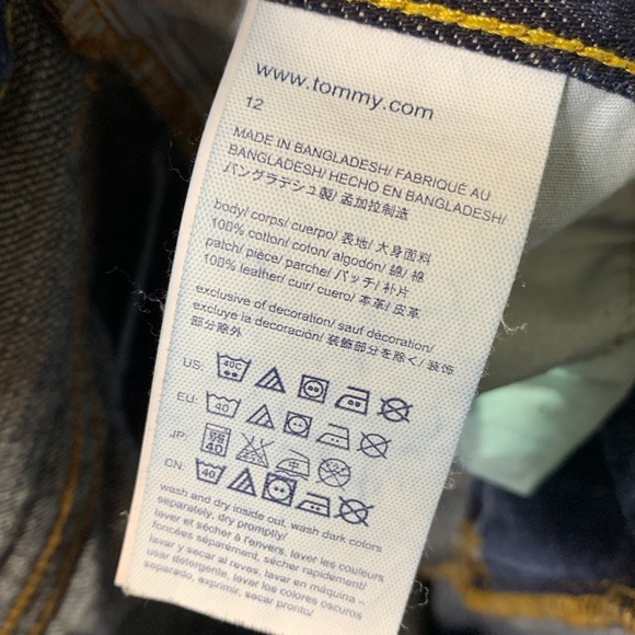 Tommy Hilfiger- Straight Leg Jeans size 12 - Picture 8 of 8